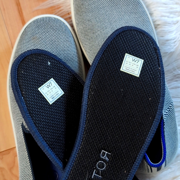 Rothy's White Weave Anchor sneakers - Picture 3 of 4